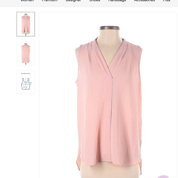 vince camuto sleeveless blouses